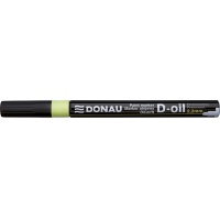Oil Marker DONAU, 2,2mm, hanger, yellow