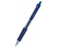 Długopis automatyczny żelowy Q-CONNECT 0,5mm (linia), zawieszka, niebieski, Długopisy, Artykuły do pisania i korygowania