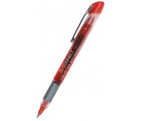 Thin ballpoint pen Q-CONNECT 0,5mm (line), pendant, red