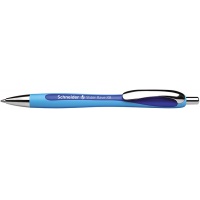 Długopis automatyczny SCHNEIDER Slider Rave, XB, zawieszka, niebieski, Długopisy, Artykuły do pisania i korygowania