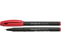 Thin pen SCHNEIDER Topliner 967, 0,4 mm, pendant, red