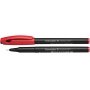 Thin pen SCHNEIDER Topliner 967, 0,4 mm, pendant, red