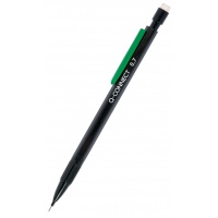 Ołówek automatyczny Q-CONNECT, 0,7mm, zawieszka, czarny, Ołówki, Artykuły do pisania i korygowania