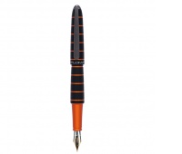 Fountain pen DIPLOMAT Elox, EF, black/orange
