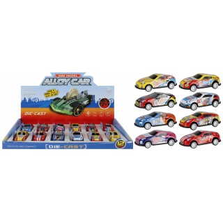 AUTO WYŚCIGOWE METAL 7CM MC 1234, Podkategoria, Kategoria