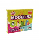 MODELINA 6 KOL.PASTELOWA SWEET COLOURS, Modelina, Plastyka