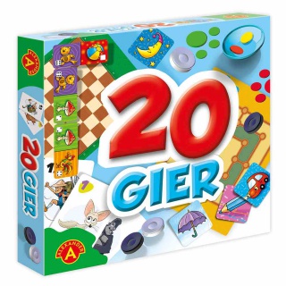 GRY RODZINNE - ZESTAW 20 GIER, Podkategoria, Kategoria
