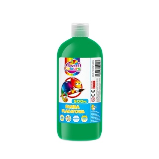 FARBA PLAKATOWA 500ML.SWEET COLOURS TRAW.ZIELEŃ, Farby, Plastyka