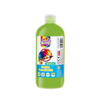 FARBA PLAKATOWA 500ML.SWEET COLOURS J.ZIELONA, Farby, Plastyka