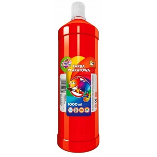 FARBA PLAKATOWA 1000ML.SWEET COLOURS CZERWONA, Podkategoria, Kategoria