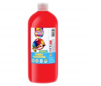 FARBA PLAKATOWA 1000ML.SWEET COLOURS CZERWONA, Farby, Plastyka