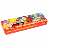 FARBY DO MALOWANIA NA SZKLE 12+1 KOL.20ML.SW.COL., Farby, Plastyka