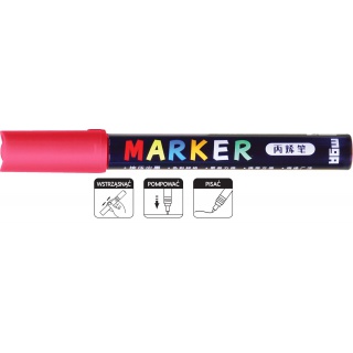 MARKER AKRYLOWY 1-2mm.RÓŻANA CZERWIEŃ, Podkategoria, Kategoria
