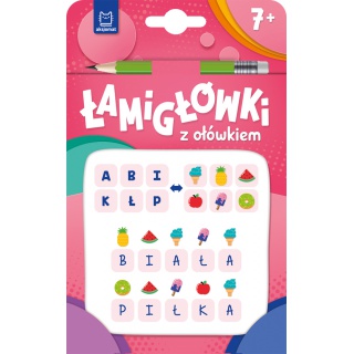 Łamigł&oacute;wki z oł&oacute;wkiem 7+. Książeczka r&oacute;żowa, Podkategoria, Kategoria