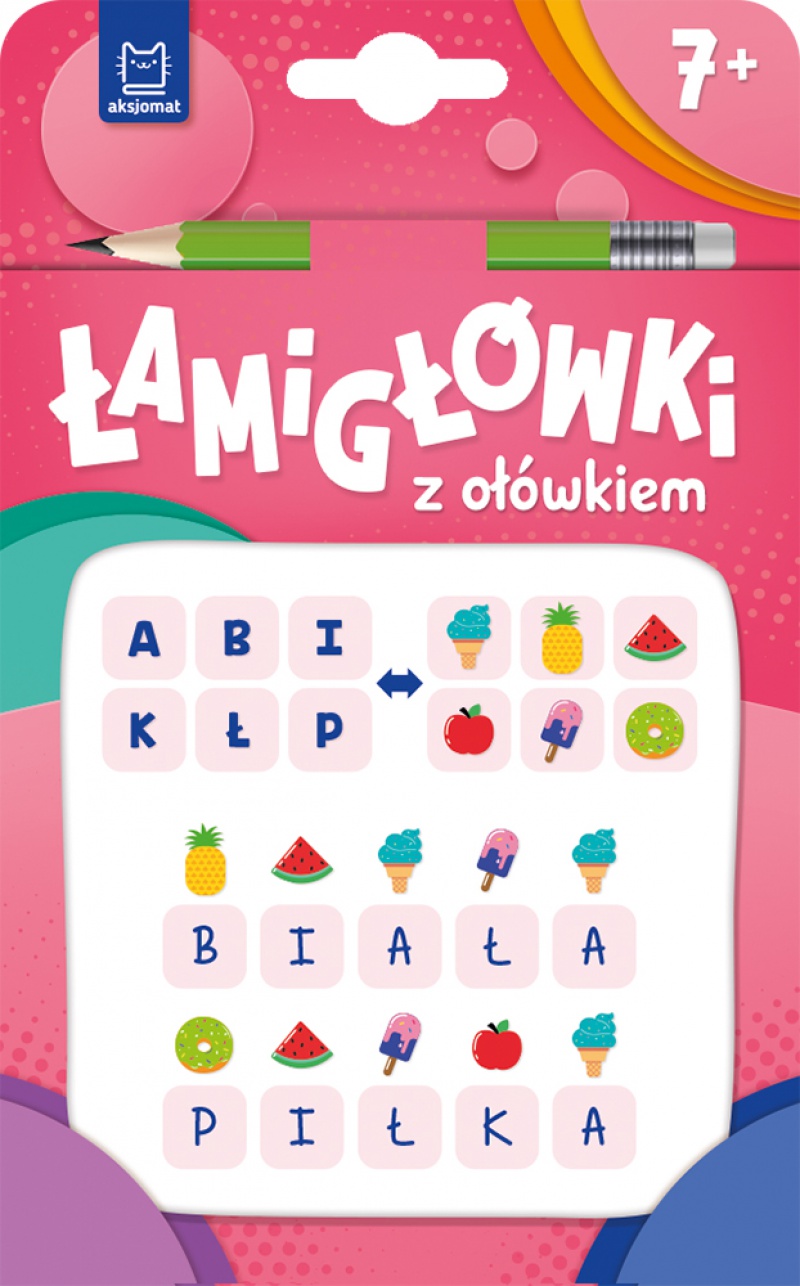 Łamigł&oacute;wki z oł&oacute;wkiem 7+. Książeczka r&oacute;żowa, Podkategoria, Kategoria