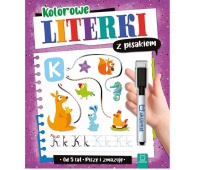 Kolorowe literki z pisakiem. Piszę i zmazuję (od 5, Podkategoria, Kategoria