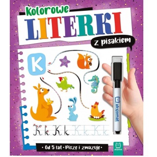 Kolorowe literki z pisakiem. Piszę i zmazuję (od 5, Podkategoria, Kategoria