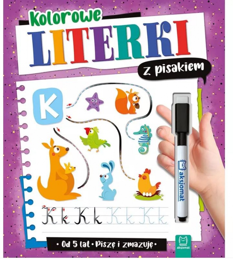 Kolorowe literki z pisakiem. Piszę i zmazuję (od 5, Podkategoria, Kategoria
