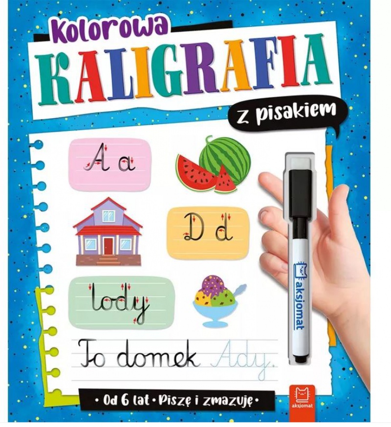 Kolorowa kaligrafia z pisakiem. Piszę i zmazuję (o, Podkategoria, Kategoria