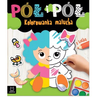 P&oacute;ł i p&oacute;ł. Kolorowanka malucha z lalką, Podkategoria, Kategoria