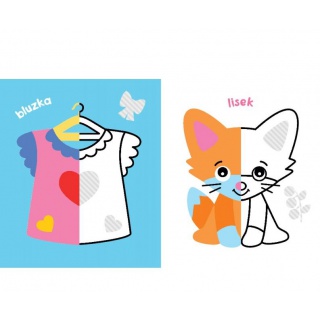 P&oacute;ł i p&oacute;ł. Kolorowanka malucha z lalką, Podkategoria, Kategoria