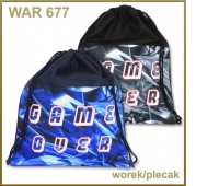WOREK/PLECAK WAR-677 GAME OVER, Podkategoria, Kategoria