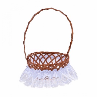 SERWETKA ATŁASOWA ZDOBIĄCA KOSZYCZEK 25CM D0906, Podkategoria, Kategoria