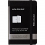 Business card sleeve MOLESKINE PRO (6,5x10,5cm), 2 pockets, black