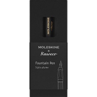 KAWECO X MOLESKINE fountain pen, M, black