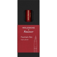 KAWECO X MOLESKINE fountain pen, M, red