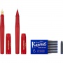 KAWECO X MOLESKINE zestaw prezentowy, czerwony, Pióra, Artykuły do pisania i korygowania