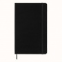 Notebook MOLESKINE L (13x21 cm), Smart, in-line, hardcover, black