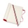 Notes MOLESKINE Classic L (13x21 cm), gładki, miękka oprawa, scarlet red, 400 stron, czerwony