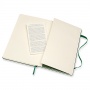 Notes MOLESKINE Classic L (13x21cm), gładki, twarda oprawa, myrtle green, 240 stron, zielony, Notatniki, Zeszyty i bloki