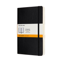 Notes MOLESKINE Classic L (13x21 cm), lined, softcover, 400 pages, black