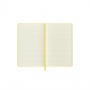 Notes MOLESKINE Classic L (13x21 cm), lined, hardcover, hay yellow, 240 pages, yellow