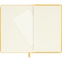 Notes MOLESKINE Classic P (9x14 cm), w linie, twarda oprawa, orange yellow, 192 strony, pomarańczowy, Notatniki, Zeszyty i bloki
