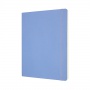 Notes MOLESKINE Classic XL (19x25 cm), smooth, softcover, hydrangea blue, 192 pages, blue