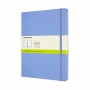 Notes MOLESKINE Classic XL (19x25 cm), gładki, twarda oprawa, hydrangea blue, 192 strony, niebieski, Notatniki, Zeszyty i bloki