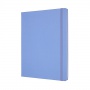 Notes MOLESKINE Classic XL (19x25 cm), gładki, twarda oprawa, hydrangea blue, 192 strony, niebieski, Notatniki, Zeszyty i bloki
