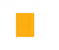 Notes MOLESKINE Classic XL (19x25 cm), lined, hardcover, orange yellow, 192 pages, orange