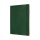 Notes MOLESKINE Classic XL (19x25cm), w kratkę, miękka oprawa, myrtle green, 192 strony, zielony