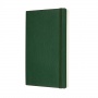 Notes MOLESKINE L (13x21 cm), plain, softcover, myrtle green, 192 pages, green