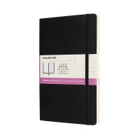 Notes MOLESKINE L (13x21 cm), line-smooth, softcover, 192 pages, black