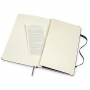 Notes MOLESKINE L (13x21 cm), line-smooth, hardcover, 240 pages, black