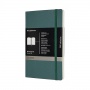 Notes MOLESKINE Professional L (13x21 cm), miękka oprawa, forest green, 192 stron, zielony, Notatniki, Zeszyty i bloki