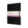 Notes MOLESKINE XL (19x25cm) line-smooth, softcover, 192 pages, black