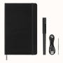Set MOLESKINE, L-line notebook + pen, Smart Writing Set3, black