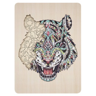 DREWNIANE PUZZLE TYGRYS 130EL. 9522, Podkategoria, Kategoria