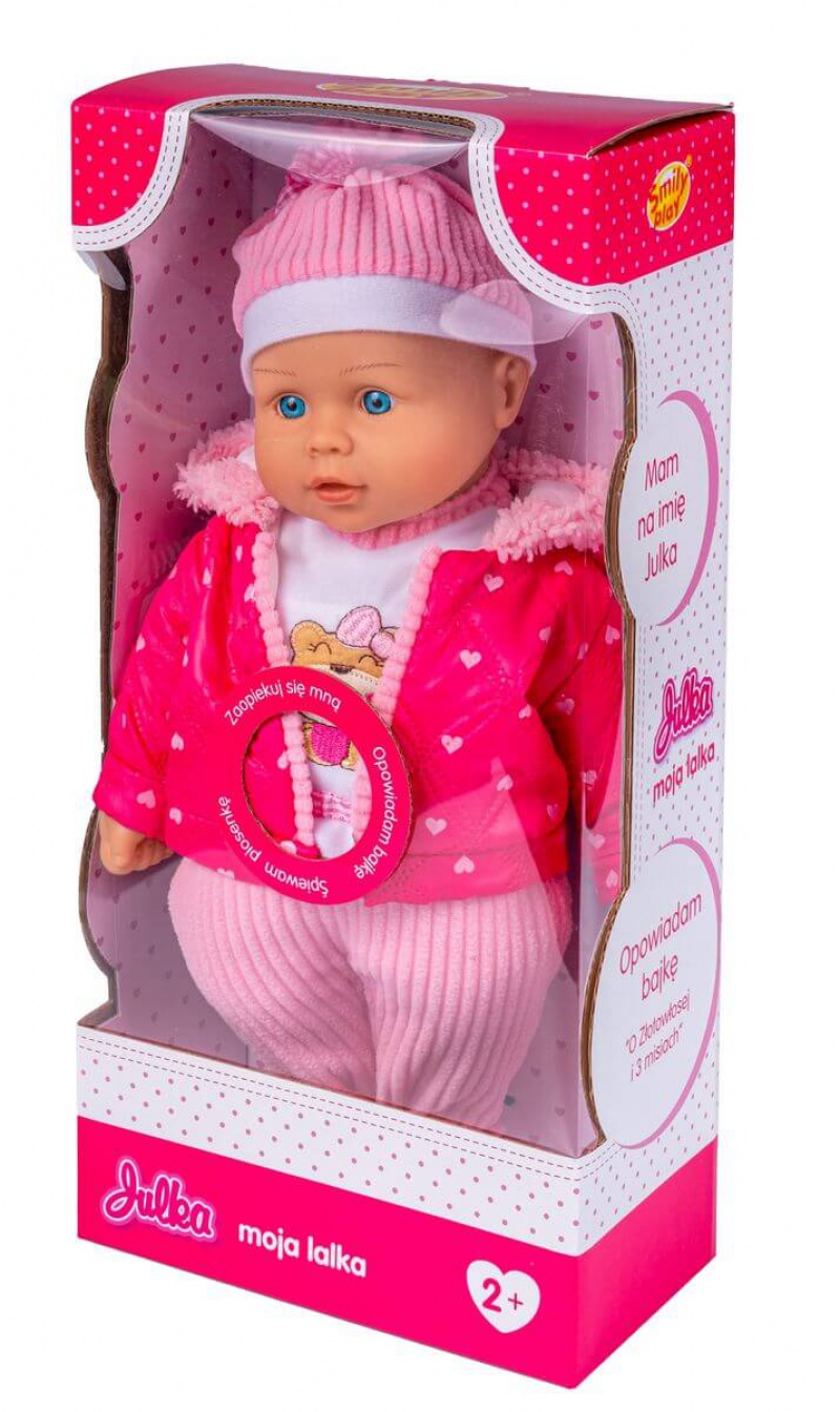 LALKA JULIA 39CM.MÓWI I ŚPIEWA PO POLSKU UBR.RÓŻ., Podkategoria, Kategoria